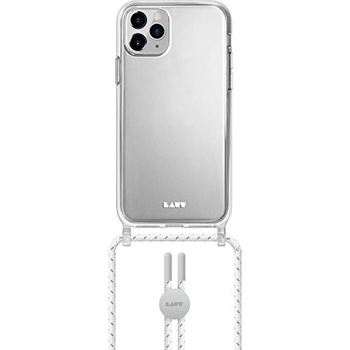 LAUT - Crystal-X Necklace case für die iPhone 12 Pro Max | Aufprallschutz bis zu 13 Fuß/4 Meter | Längenverstellbare Kordel | Glasklares Design • Ultra Clear von LAUT