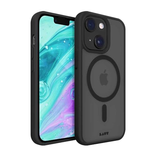 LAUT - HUEX Protect Hülle kompatibel mit MagSafe-Zubehör für iPhone 14 (6.1") - Black von LAUT