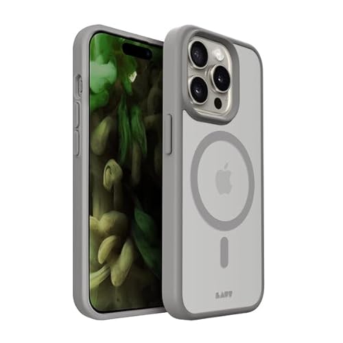 LAUT - HUEX Protect Hülle kompatibel mit der iPhone 15 Pro (6.1") - Grey von LAUT