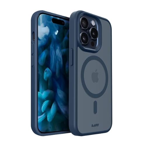 LAUT - HUEX Protect Hülle kompatibel mit der iPhone 15 Pro Max (6.7") - Dark Blue von LAUT