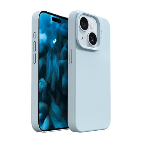 LAUT - HUEX Slim Hülle kompatibel mit der iPhone 15 (6.1") - Light Blue von LAUT