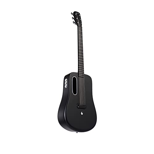 LAVA ME 2 Elektroakustische Gitarre aus Kohlefaser mit Effekten FreeBoost 36 Zoll Schwarz von LAVA