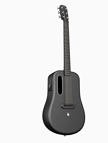 LAVA ME 3 Carbon Fiber Einsteiger Gitarre (ideale weiße 38 Zoll Tasche) von LAVA
