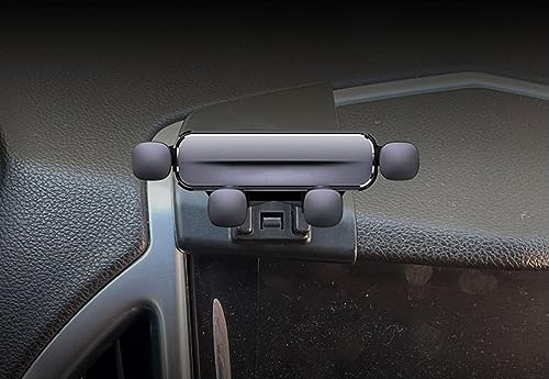 LAYSSA Auto Handyhalterung für Cadillac SRX 2010-2015, Handy KFZ Halterungen Kratzfest rutschfest, 360° Drehung Flexibel, Universal Autotelefonhalter Auto Zubehör,A Grey von LAYSSA