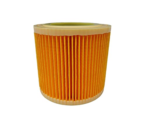 LAZIRO Version Luftstaubfilter Ersatzteile for Karcher kompatibel MV2 MV3 WD2 WD3 WD2250 WD3.200 Staubsaugerzubehör. (Color : 1PC) von LAZIRO