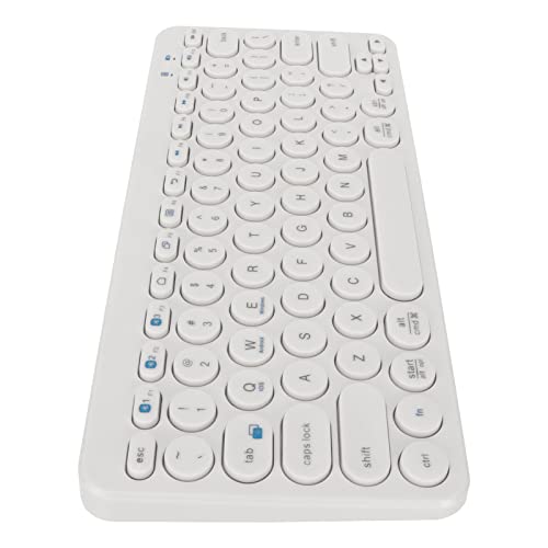 LBEC Drahtlose -Tastatur, Automatische Energiesparende -Tastatur FüR Android (Weiß) von LBEC