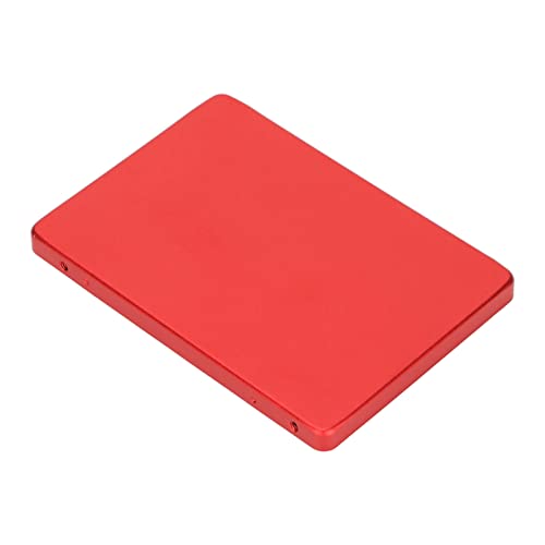LBEC SSD-Adaptergehäuse-Kit, 6 Gbps Datenübertragung Aluminium-SSD-Adaptergehäuse, stabil und langlebig für Büro-zu-Heim-Computer (Rot) von LBEC