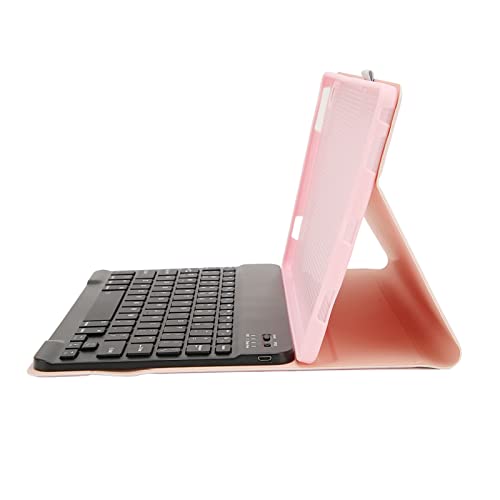 Tastaturabdeckung, 10,6-Zoll-SchutzhüLle FüR Tablets, Abnehmbare Telefontastatur, FüR Laptop (Rosa) von LBEC