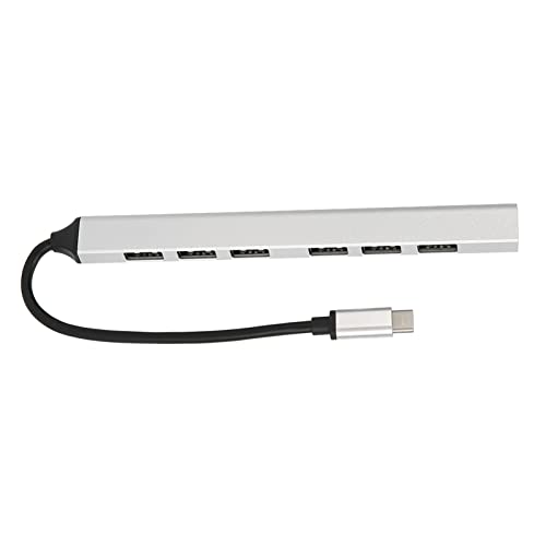 USB C 3.0-Hub, 7-Port-Aluminium-Hub-Erweiterung für Laptop von LBEC