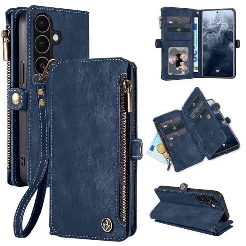 LBH Handy Hülle für Samsung Galaxy A56 5G Klapphülle RFID Schutz Wallet Geldbeutel Geldbörse Cover Case Flipcase Kartenfächer Geldfach Münzfach Blau LBH Handy Hülle für Samsung Galaxy A56 5G Klapphülle RFID Schutz Wallet Geldbeutel Geldbörse Cover Case Flipcase Kartenfächer Geldfach Münzfach Blau von LBH