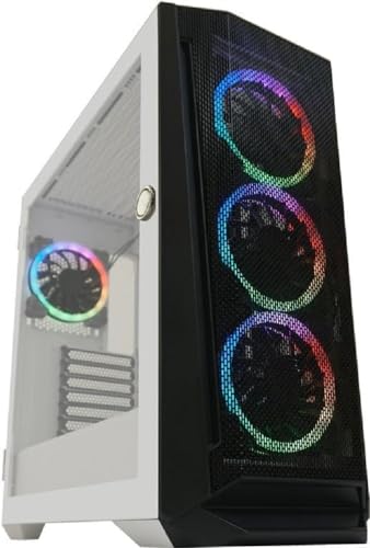Case LC-Power Gaming 805BW Holo-1_X White von LC-POWER