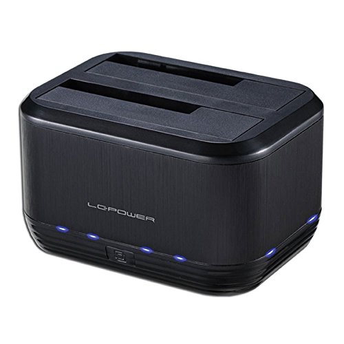 Dockingstation 2X HDD USB3 LC-Power von LC-POWER