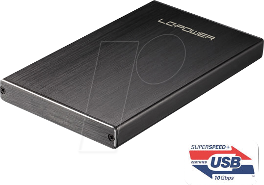 LC-25U3-BECRUX-C - Externes 2.5'' SATA HDD Gehäuse, USB 3.1 von LC POWER