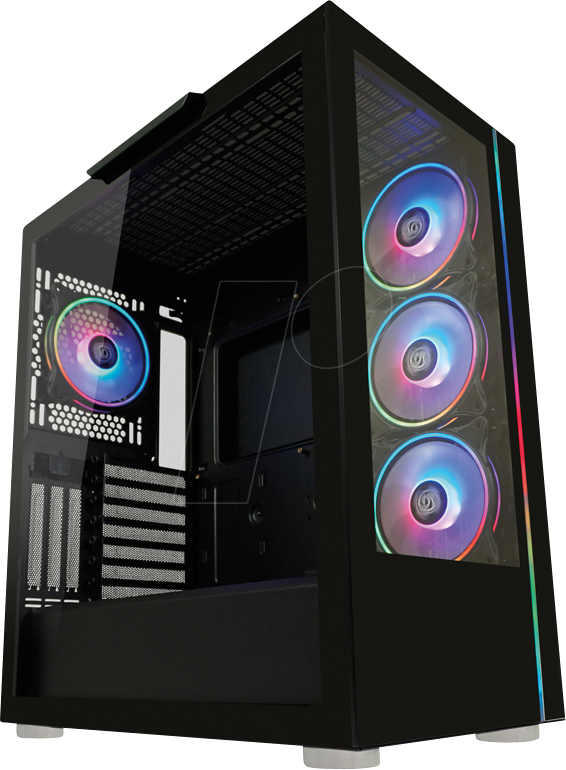 LC-808B-ON - LC-Power 808B - Skylla_X - ATX Gaming-Gehäuse von LC POWER