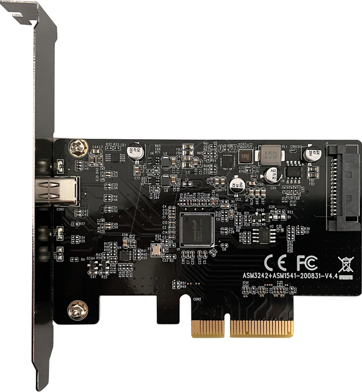 LC-PCI-C-USB32 - PCIe x4 > 1 x intern M.2, 1x extern USB 3.2 LC-PCI-C-USB32 - PCIe x4 > 1 x intern M.2, 1x extern USB 3.2 von LC POWER