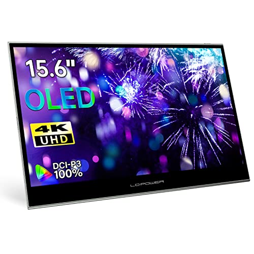 LC-POWER LC-M16-4K-UHD-P-OLED Portable 15,6" 4K UHD Monitor 3840 x 2160, OLED Panel, Touch Screen von LC-POWER