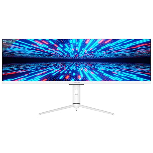 LC-POWER M44-DFHD-120 44 Zoll (111,25 cm) UltraWide PC Monitor, 3840 x 1080, 120 Hz, 32:9, FreeSync, GamePlus, HDR 600 von LC-POWER