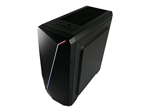 LC-Power Gaming 700B - Hexagon - ATX Gaming-Gehäuse mit Seitenfenster von LC-POWER