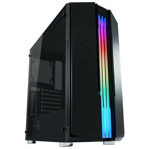 LC-Power Gaming 702B - Skyscraper_X - ATX Gaming-Gehäuse mit Seitenfenster von LC-POWER