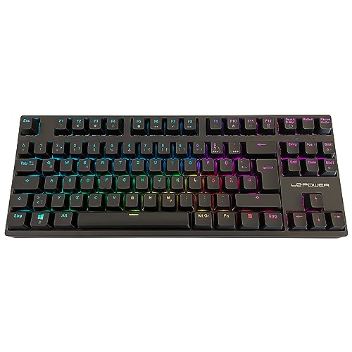 LC-Power Keyboard LC-KEY-MECH-2-RGB-C-W WL, schwarz von LC-POWER