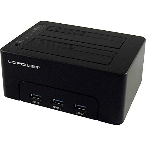 LC Power LC-DOCK-U3-HUB HDD Docking Station von LC-POWER