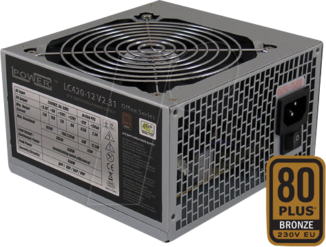 LC420-12 V2.31 - LC Power LC420-12 V2.31, 350 W, bronze LC420-12 V2.31 - LC Power LC420-12 V2.31, 350 W, bronze von LC POWER