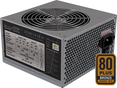 LC500-12 V2.31 - LC Power LC500-12 V2.31, 400 W, bronze von LC POWER