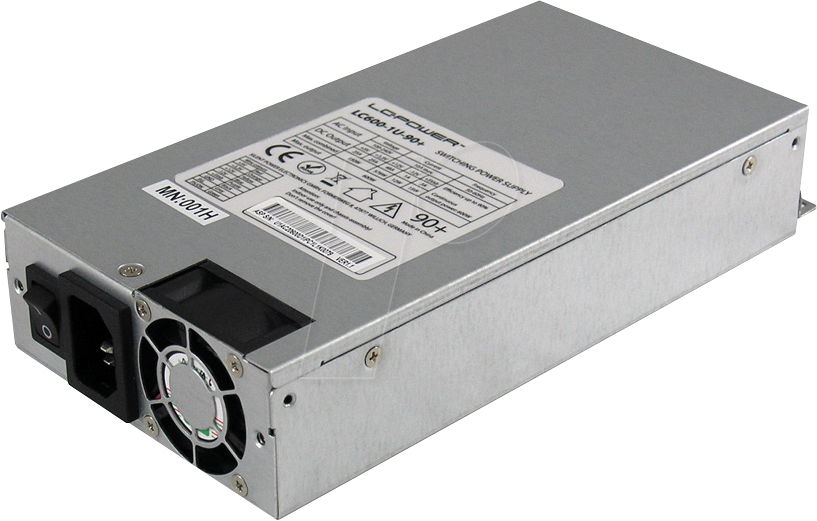 LC600-1U-90+ - LC Power LC600-1U-90+, 600 W, Server-Netzteil von LC POWER