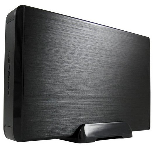 LC-35U3-Hydra 3,5" Festplattengehäuse SATA III > USB 3.0 schwarz von LC-Power