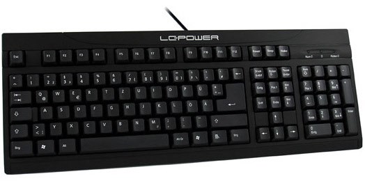 LC-KEY-BK902 Tastatur (kabelgebunden) schwarz von LC-Power
