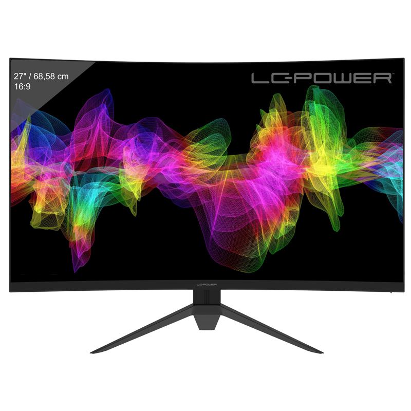 LC-Power 68,6cm (27) LC-M27-QHD-165-C 2xDP+2xHDMI [Energieklasse F] (LC-M27-QHD-165-C) von LC-Power