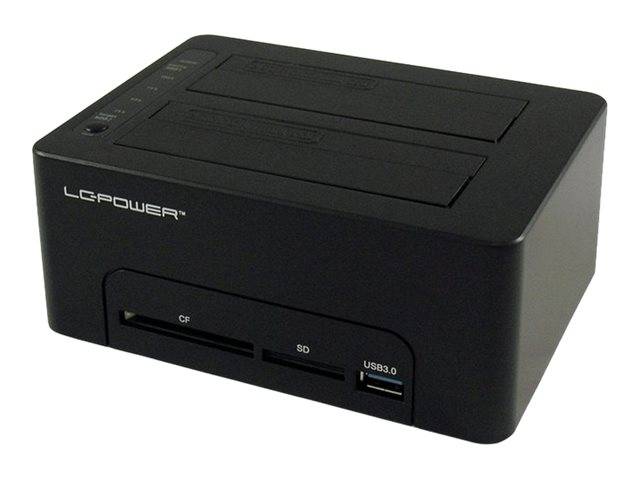 LC-Power Dockingstation USB 3.0 2-Bay 2,5/3,5HDD/SSD + Hub LC-Power Dockingstation USB 3.0 2-Bay 2,5/3,5HDD/SSD + Hub von LC-Power