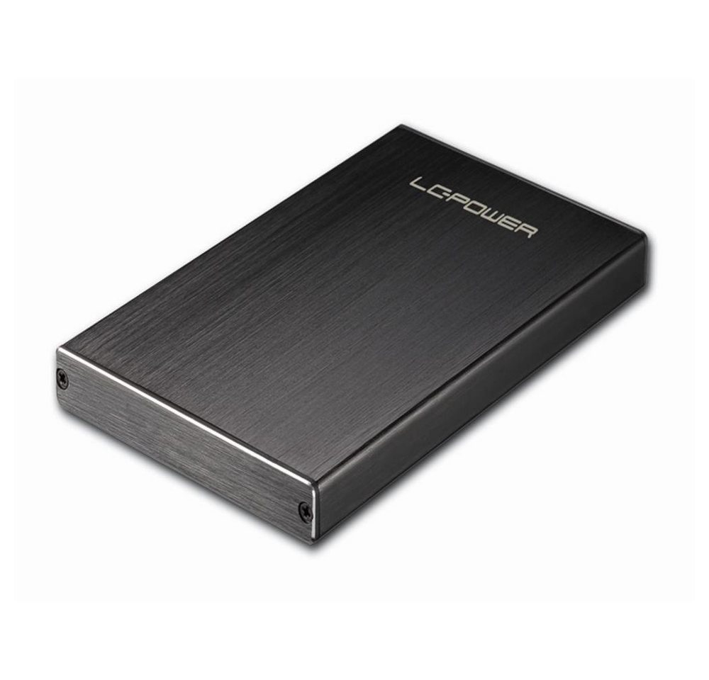 LC-Power Festplatten-Gehäuse LC-25U3-Becrux-C1 - USB 3.1-Gen. 2-Typ, Festplattengehäuse für 2,5 Zoll, SATA, externes Gehäuse, bis zu 3TB, schwarz LC-Power Festplatten-Gehäuse LC-25U3-Becrux-C1 - USB 3.1-Gen. 2-Typ, Festplattengehäuse für 2,5 Zoll, SATA, externes Gehäuse, bis zu 3TB, schwarz von LC-Power