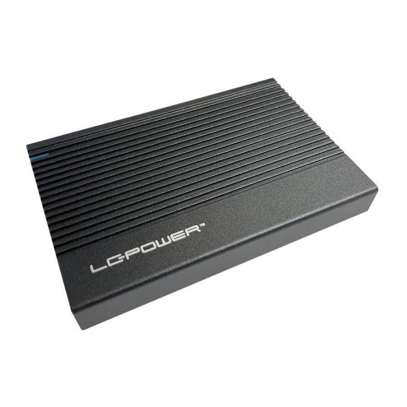 LC-Power Geh 6.3cm (2,5) SATAIII>USB3.0 LC-25U3-C (Alu) von LC-Power