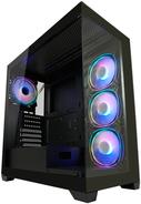 LC-Power Gehäuse MidiTower 715B black USB3.2/Audio o.Netzteil SEAMLESS_X (LC-715B-ON) von LC-Power