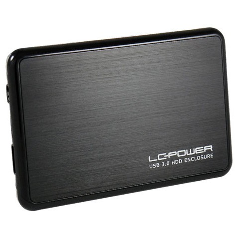 6cm SATA USB3 LC-Power Alu black von LC-Power