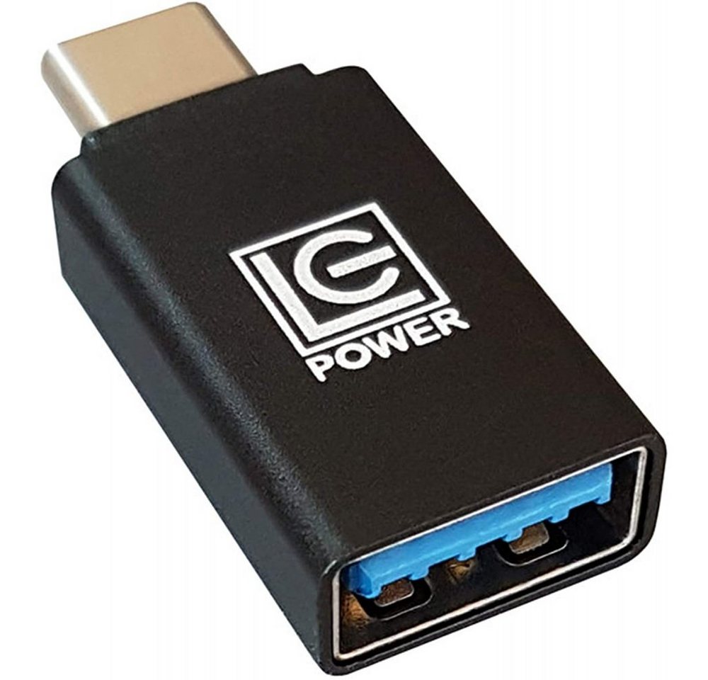 LC-Power LC-ADA-U31C - Adapter USB 2.0 C Stecker - schwarz USB-Adapter von LC-Power