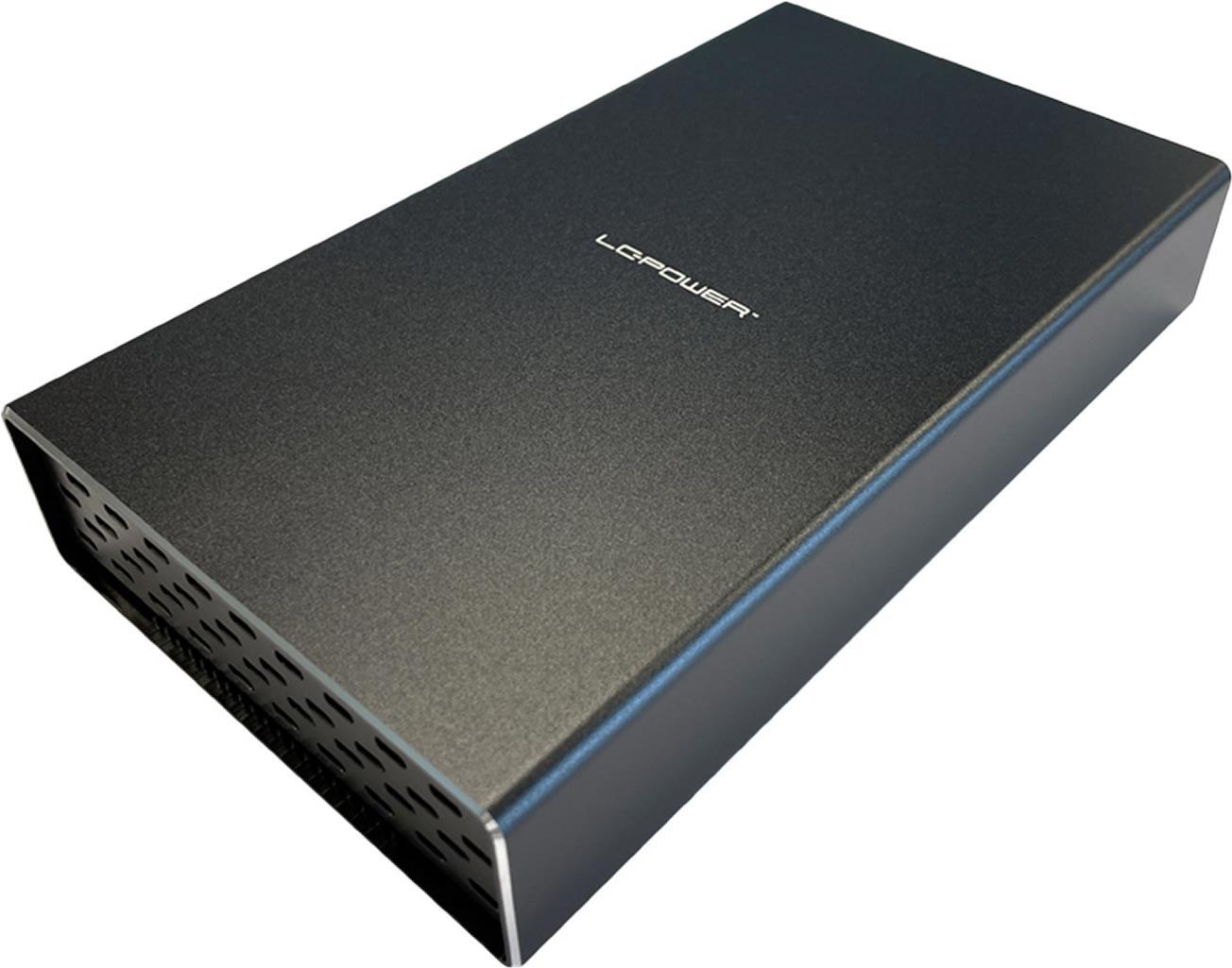 LC-Power LC-DOCK-C-35-M2 Speicherlaufwerksgehäuse HDD / SSD-Gehäuse Schwarz 3.5 (LC-DOCK-C-35-M2) von LC-Power