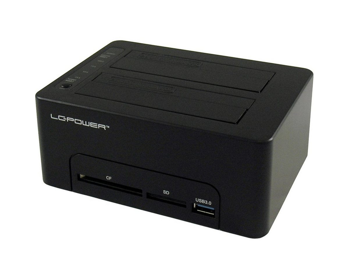 LC-Power LC-DOCK-U3-CR HDD docking station CF/SD card r Netzwerk-Switch von LC-Power