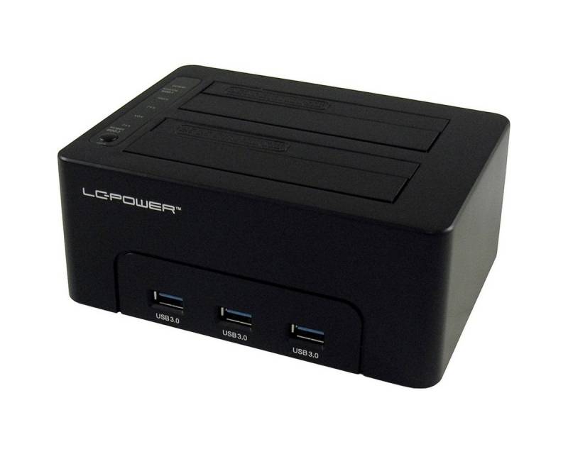LC-Power LC-DOCK-U3-HUB HDD docking station Netzwerk-Switch von LC-Power