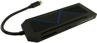 LC-Power LC-HUB-C-MULTI-6-RGB Schnittstellen-Hub USB 3.2 Gen 2 (3.1 Gen 2) Type-C 5000 Mbit/s Schwarz (LC-HUB-C-MULTI-6-RGB) von LC-Power