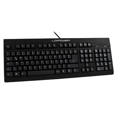 LC-Power LC-KEY-902DE, Standard Office-Tastatur DE, USB, schwarz von LC-Power