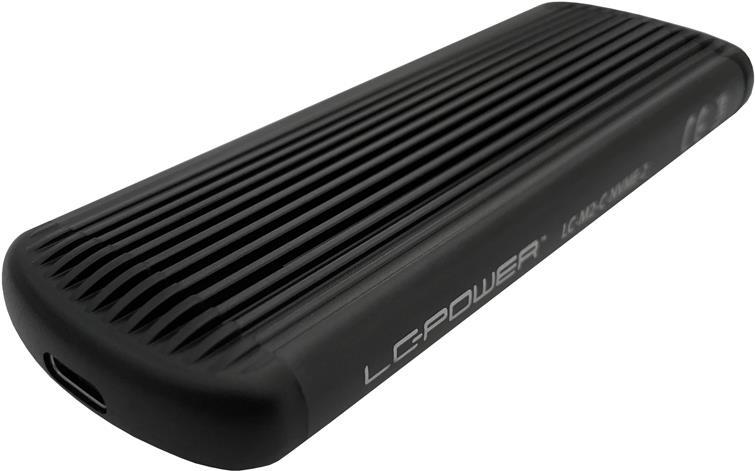 LC Power LC-M2-C-NVME-2 - Speichergehäuse - M.2 - M.2 NVMe Card - USB 3,2 (Gen 2x1) - Schwarz (LC-M2-C-NVME-2) von LC-Power