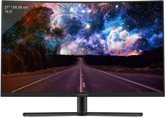 LC-Power LC-M27-FHD-240-C Computerbildschirm 68,6 cm (27 ) 1920 x 1080 Pixel Full HD Schwarz (LC-M27-FHD-240-C) von LC-Power