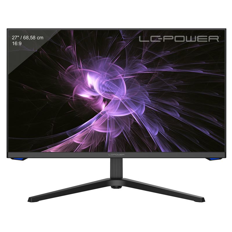 LC-Power LC-M27-QHD-180 Computerbildschirm 68,6 cm (27) 2560 x 1440 Pixel Quad HD Schwarz (LC-M27-QHD-180) von LC-Power