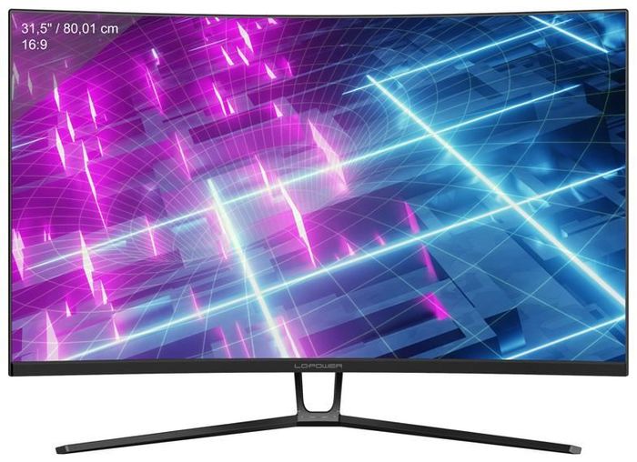 LC-Power LC-M32-QHD-165-C-V2 Computerbildschirm 80 cm (31.5) 2560 x 1440 Pixel Quad HD LCD Schwarz (LC-M32-QHD-165-C-V2) von LC-Power