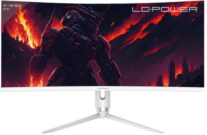 LC-Power LC-M34-Q-C-PRO UWQHD Curved Gaming Monitor 86,4 cm (34") von LC-Power