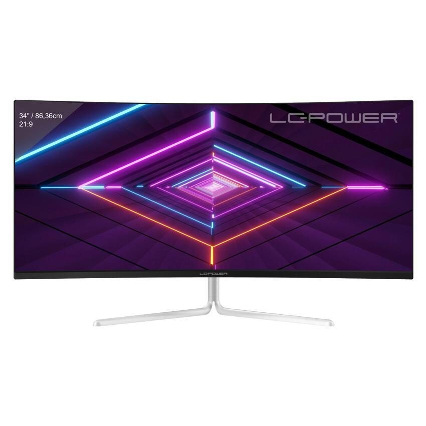LC-Power LC-M34-UWQHD-100-C-V3 UltraWide QHD Gaming-Monitor 86,4 cm (34") von LC-Power