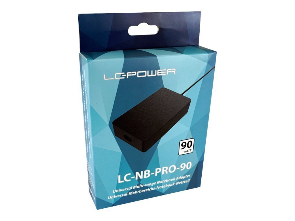 LC-Power LC-POWER Netzteil NB LC-POWER Notebook-Netzteil LC-NB-PRO-90 90W Notebook-Netzteil von LC-Power
