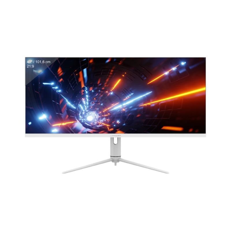 LC-Power Power 101,6cm 40Zoll 3440x1440 UWQHD @144Hz HDR600 weiß von LC-Power